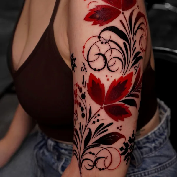 Author's Style tattoo by HMURAYATATTS in Saint Petersburg