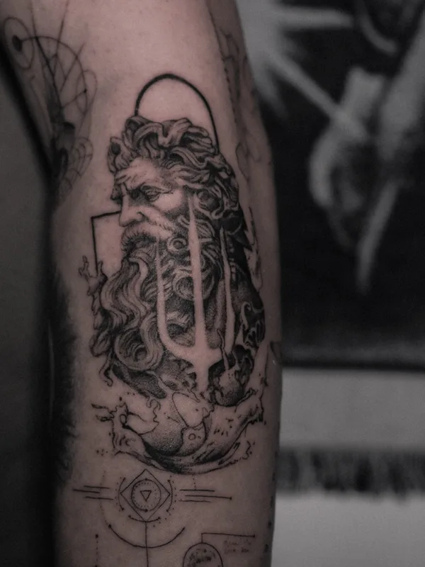 black and grey black and grey 纹身 在 forearm #80815 | 纹身师 Софья Скворцова STARLING_TATTOO