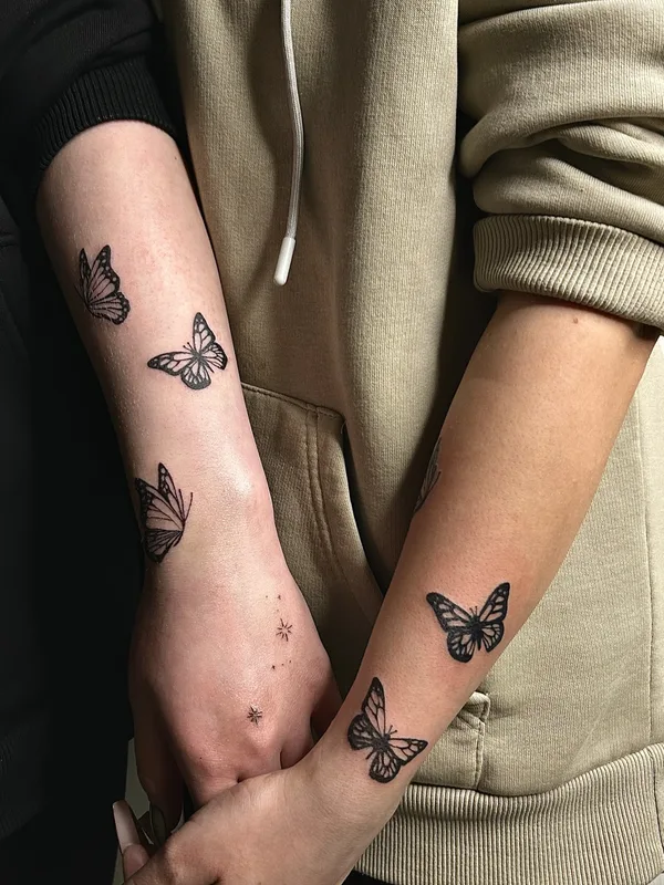 black linework татуировка на forearm #80828 | Тату мастер Дарья Вавилова