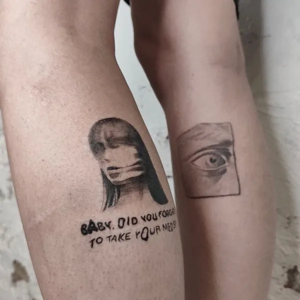 Author's Style tattoo by ZONA CUMFORTA in Saint Petersburg