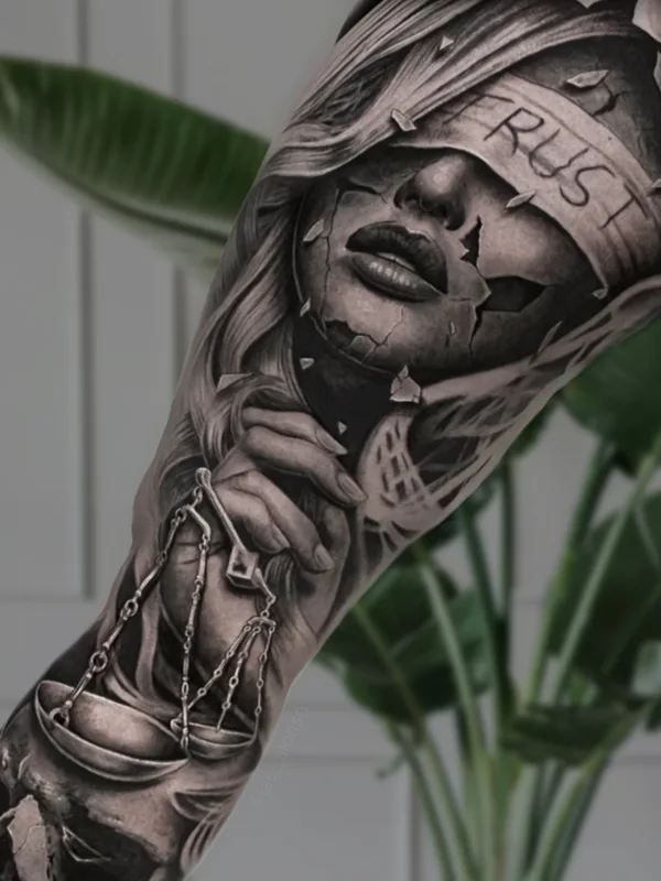 black and grey realism tattoo auf forearm #80892 | Tätowierer Jac Alonso