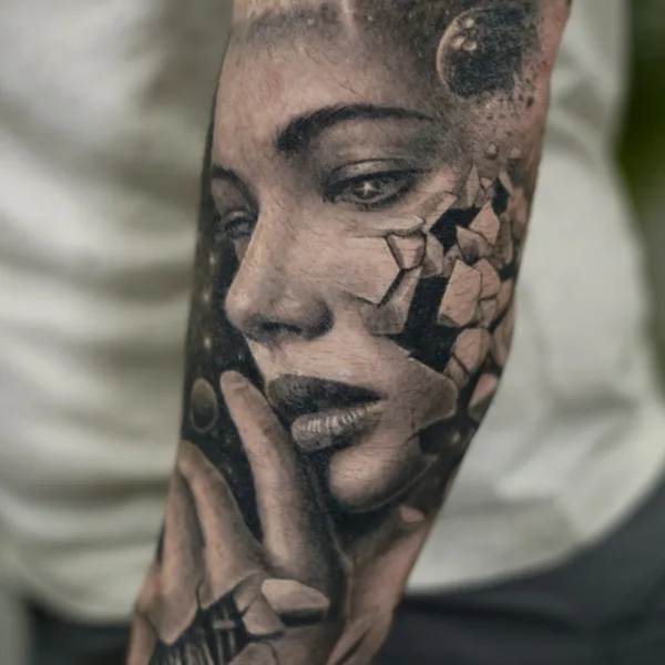 Realism tattoo by Jac Alonso in New York City