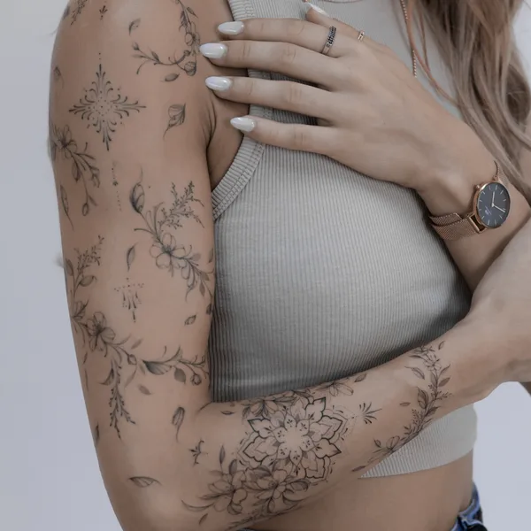 Орнаментальная tattoo by India in Lisboa