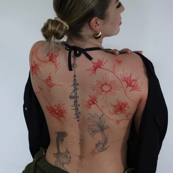 Орнаментальная tattoo by India in Lisboa