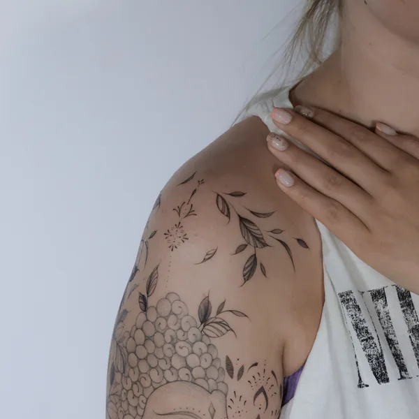 Орнаментальная tattoo by India in Lisboa