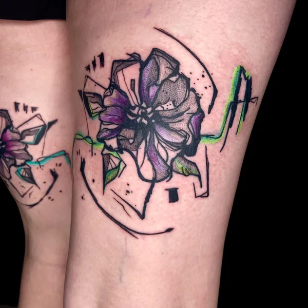 Sketch tattoo by Night Owl Tattoo in Helsinki