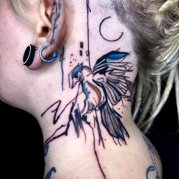 Sketch tattoo by Night Owl Tattoo in Helsinki
