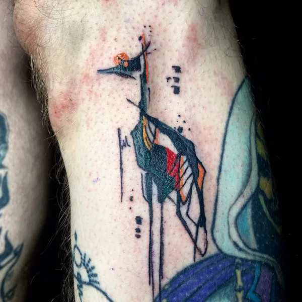 Sketch tattoo by Night Owl Tattoo in Helsinki
