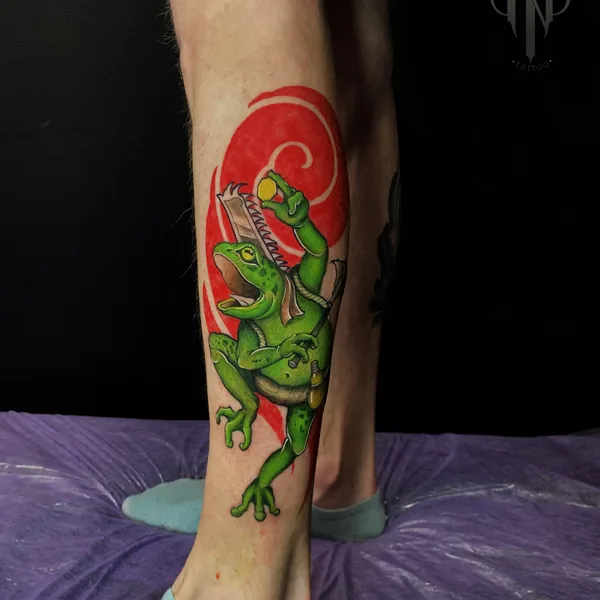 Lettering tattoo by Роман Neo_nuar in Saint Petersburg