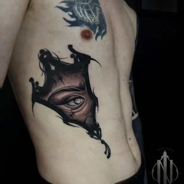 Lettering tattoo by Роман Neo_nuar in Saint Petersburg