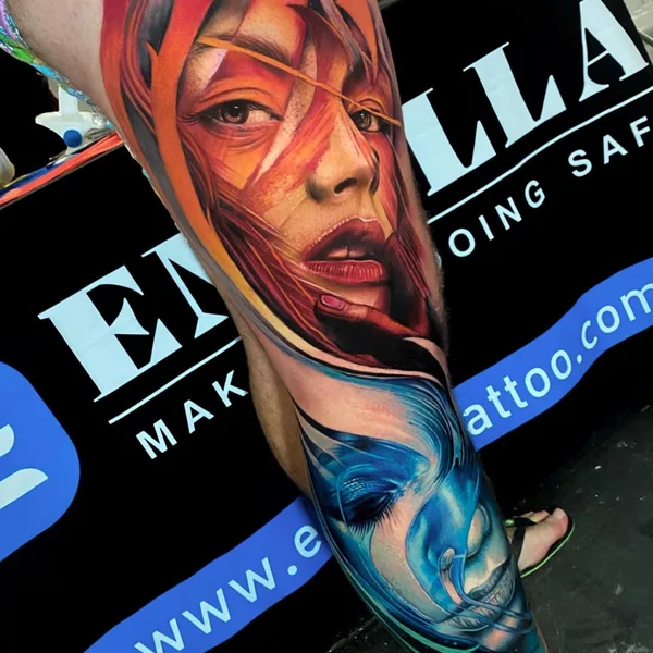 Realism tattoo by Edi Contreras in Frankfurt am Main