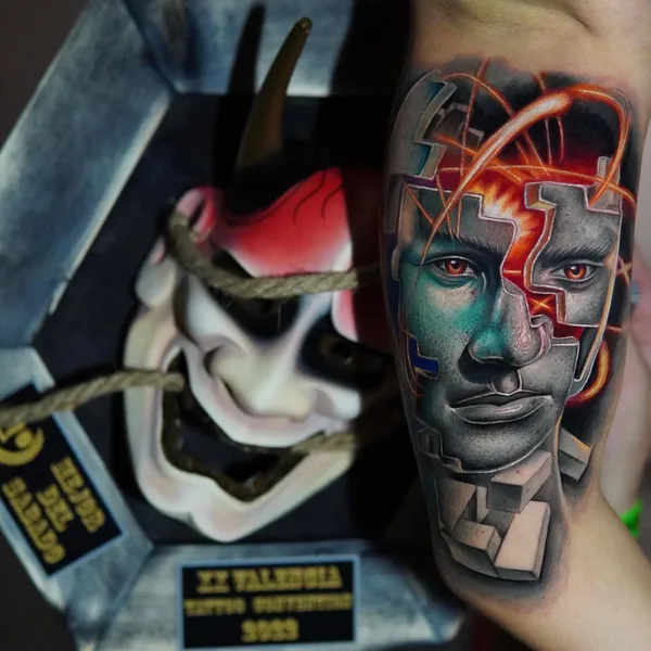 Realism tattoo by Edi Contreras in Frankfurt am Main