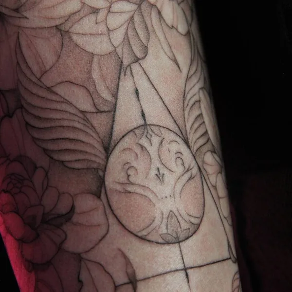 Watercolor tattoo by Дмитрий Галата in Павлодар