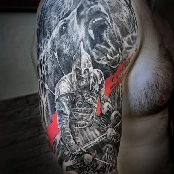Realism tattoo by Нелли Злочевская in Moscow