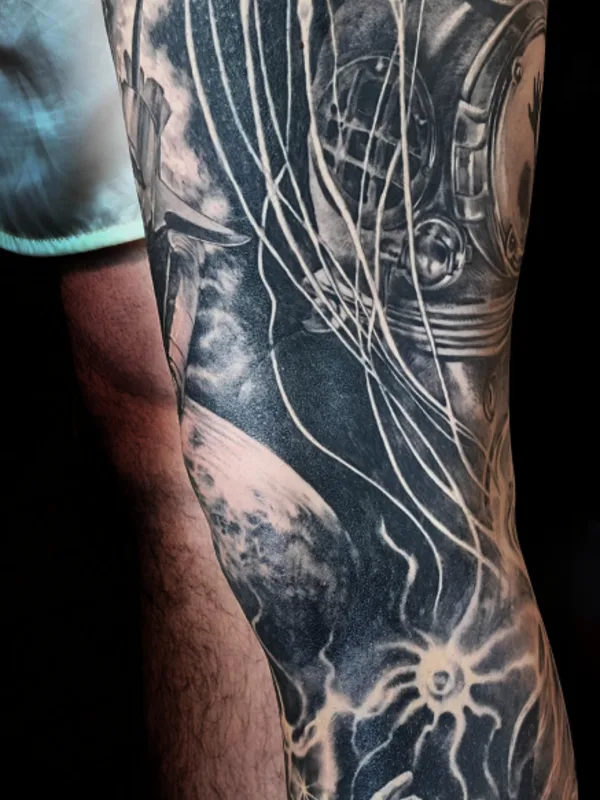 Realism tattoo by Нелли Злочевская in Moscow