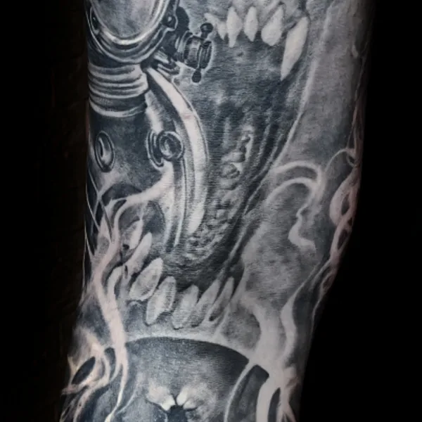 Realism tattoo by Нелли Злочевская in Moscow