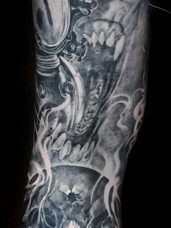 Realism tattoo by Нелли Злочевская in Moscow