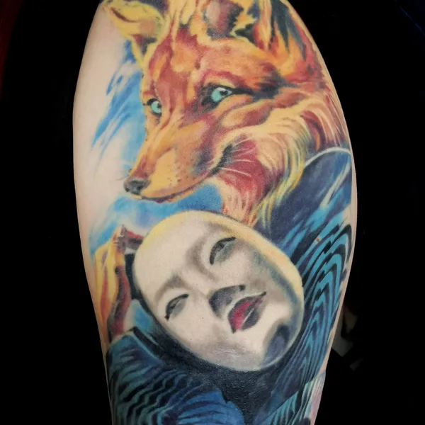 Realism tattoo by Нелли Злочевская in Moscow