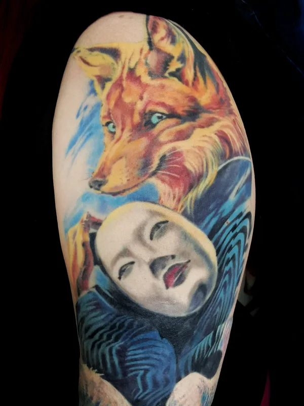 Realism tattoo by Нелли Злочевская in Moscow