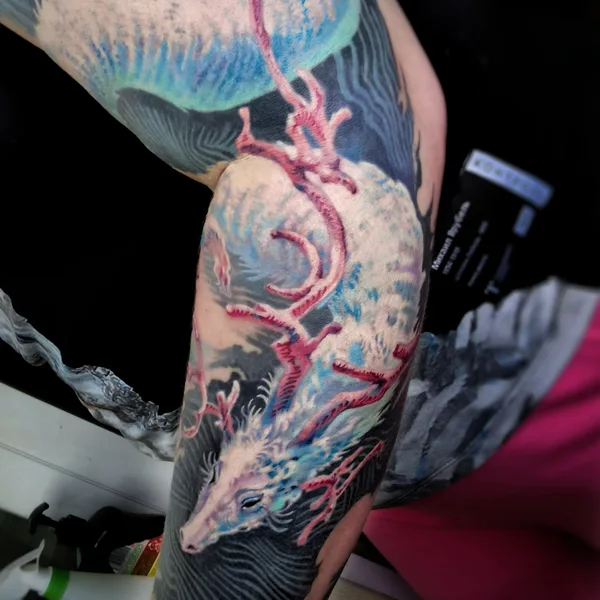 Realism tattoo by Нелли Злочевская in Moscow