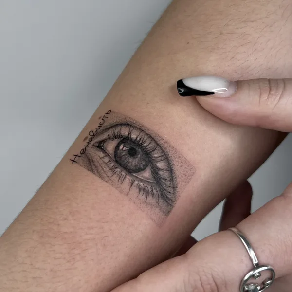 Micro Realism tattoo by Кристина Crystalik in Moscow