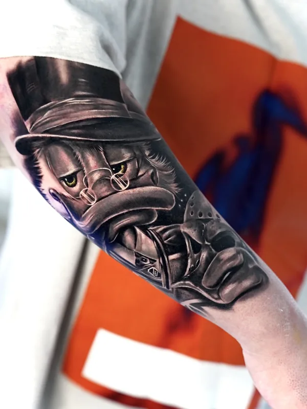 black and grey realism tatuaje en forearm #81394 | Tatuador Vendler Tattoo