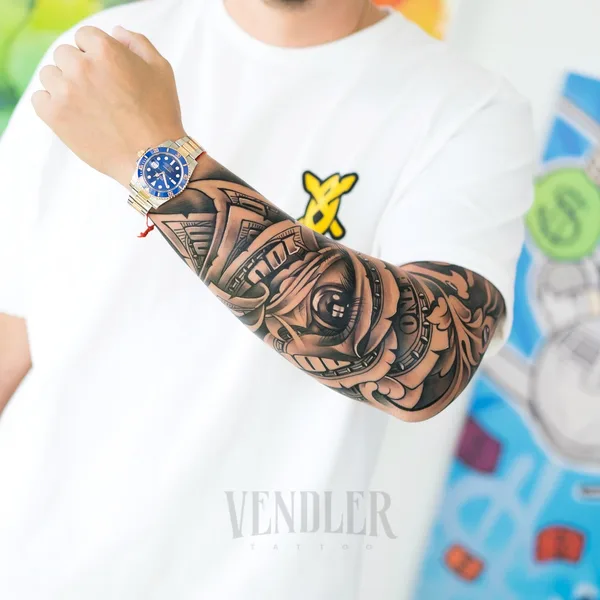 Микрореализм tattoo by Vendler Tattoo in Phoenix