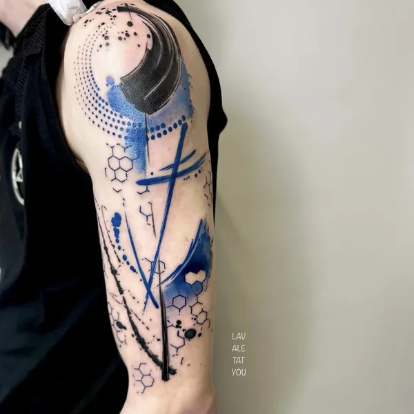 Color tattoo by LaVale TatYou in Chippenham