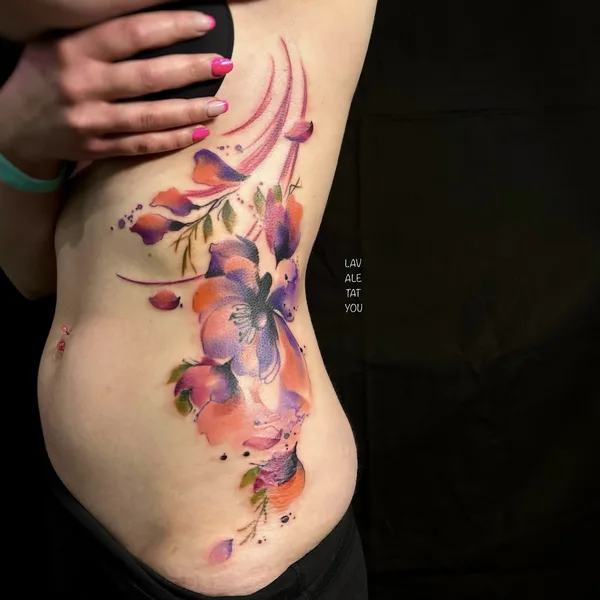 Color tattoo by LaVale TatYou in Chippenham