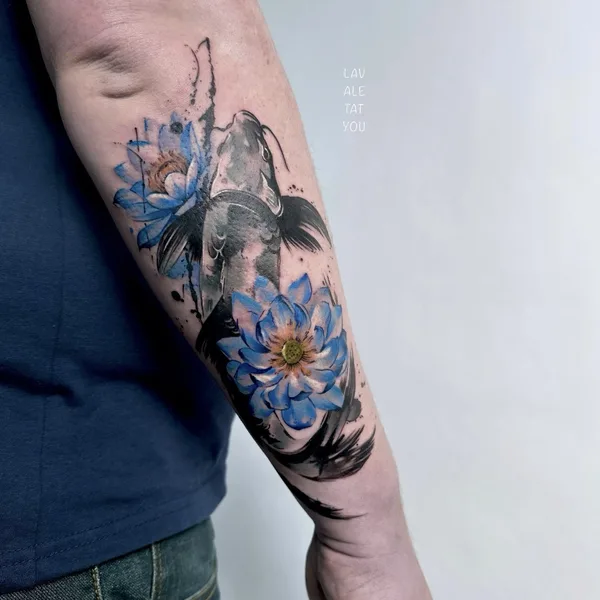 Color tattoo by LaVale TatYou in Chippenham