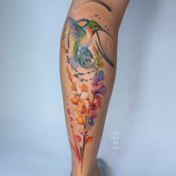 Color tattoo by LaVale TatYou in Chippenham