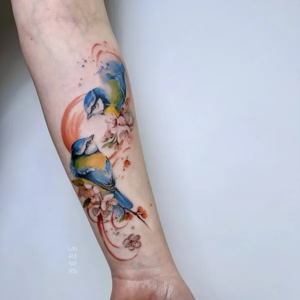 Color tattoo by LaVale TatYou in Chippenham