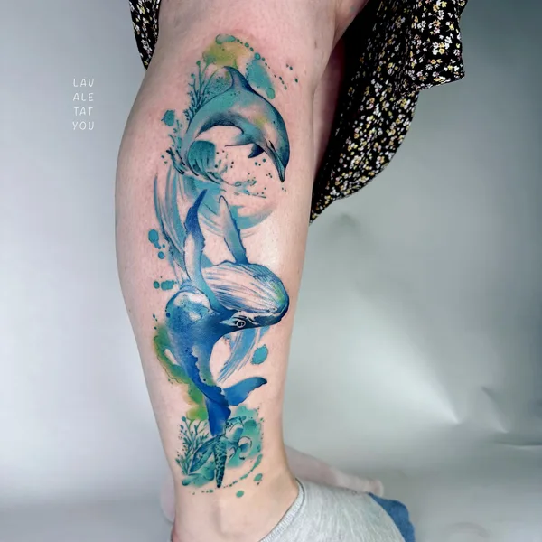 Color tattoo by LaVale TatYou in Chippenham
