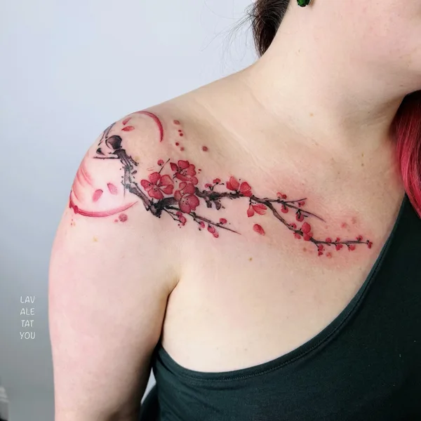 Color tattoo by LaVale TatYou in Chippenham