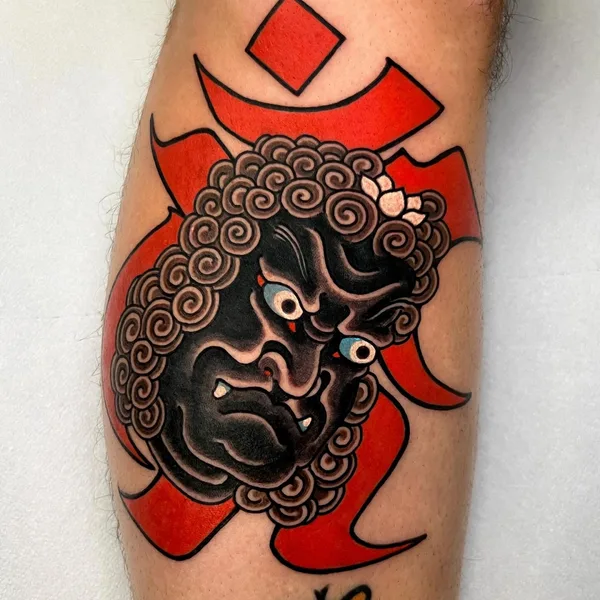 Traditional tattoo by Michael Rasetti in Roma