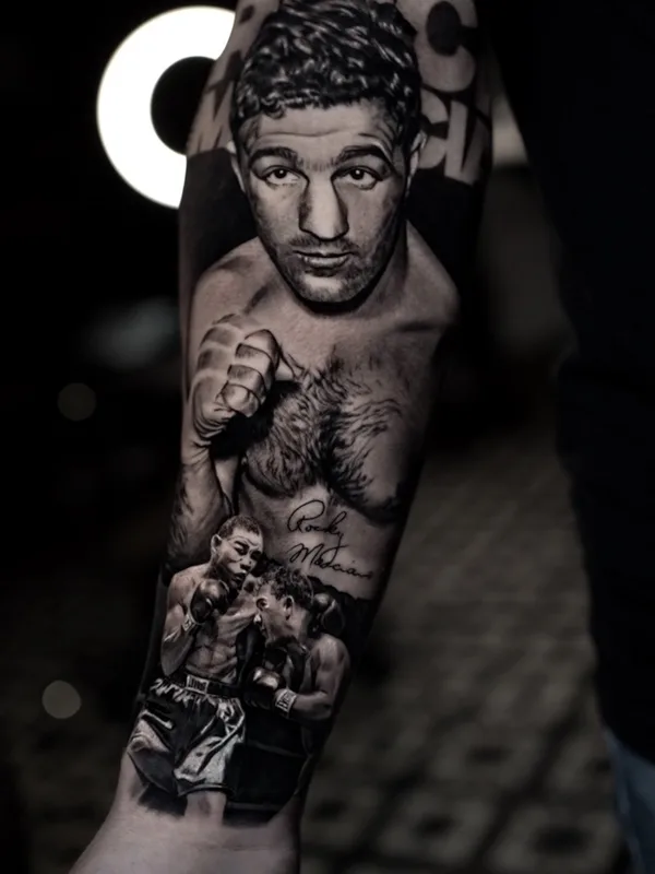 black and grey realism Tatuaggio su forearm #81513 | Tatuatore Chris Yze