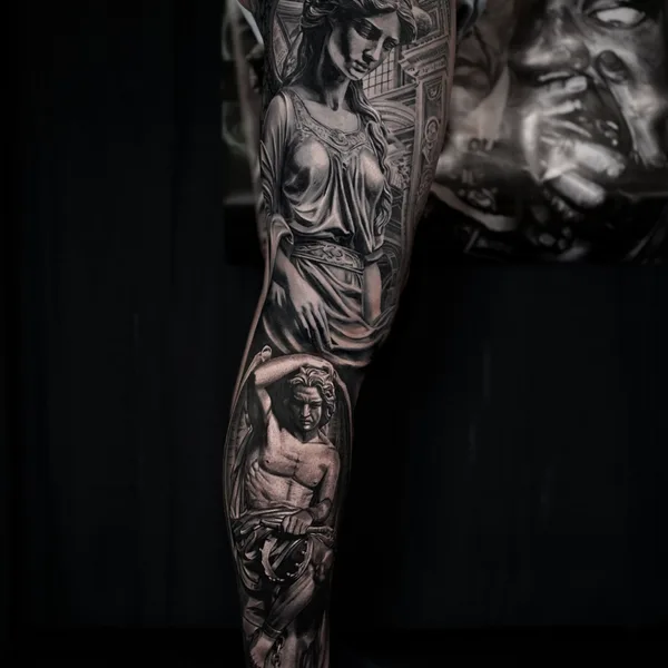 Realism tattoo by Chris Yze in Schwäbisch Hall