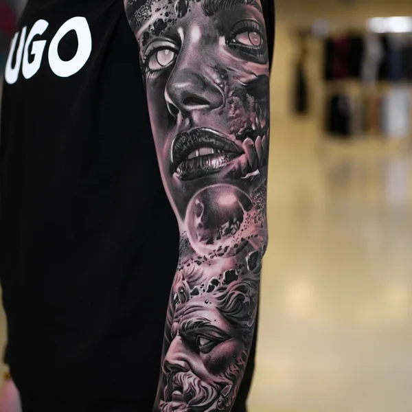 Realism tattoo by Chris Yze in Schwäbisch Hall