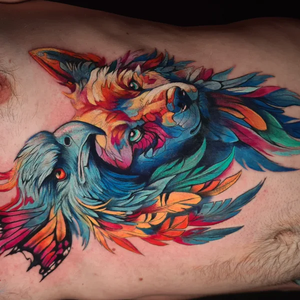 freehand tattoo by Margoatir in Amsterdam