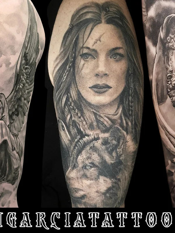 black and grey realism татуировка на forearm #81543 | Тату мастер  Alain GARCIA 