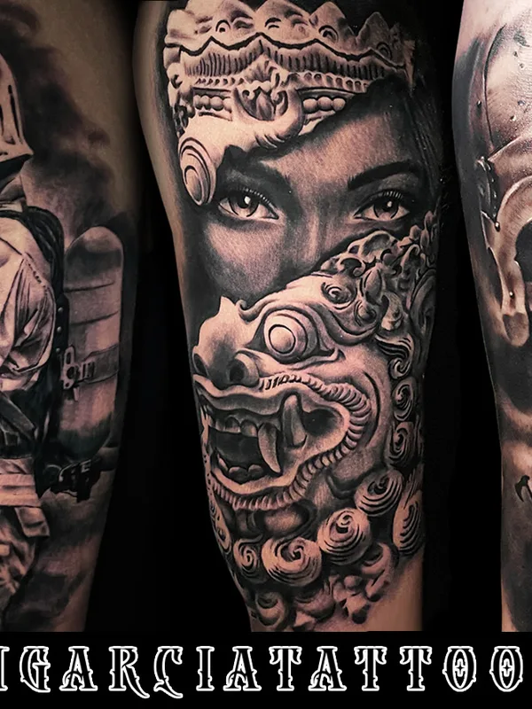 black and grey realism татуировка на forearm #81545 | Тату мастер  Alain GARCIA 