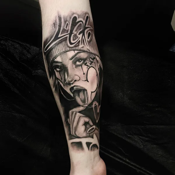 Realism tattoo by Владимир Соловьев in Краснодар