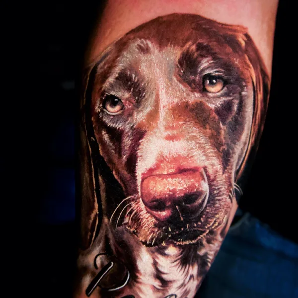 New School tattoo by Misi Furucz in Komárno
