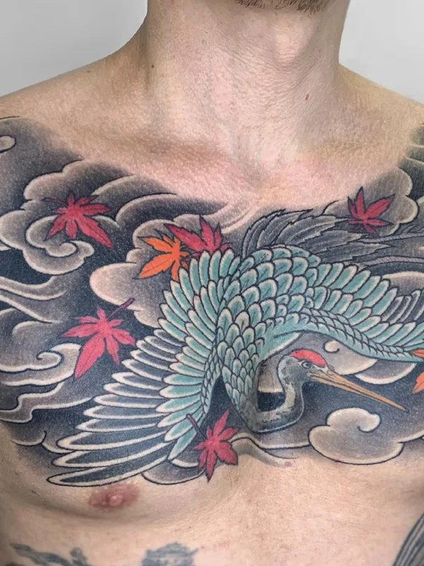male color japanese татуировка на chest #81673 | Тату мастер Иван Сергеев