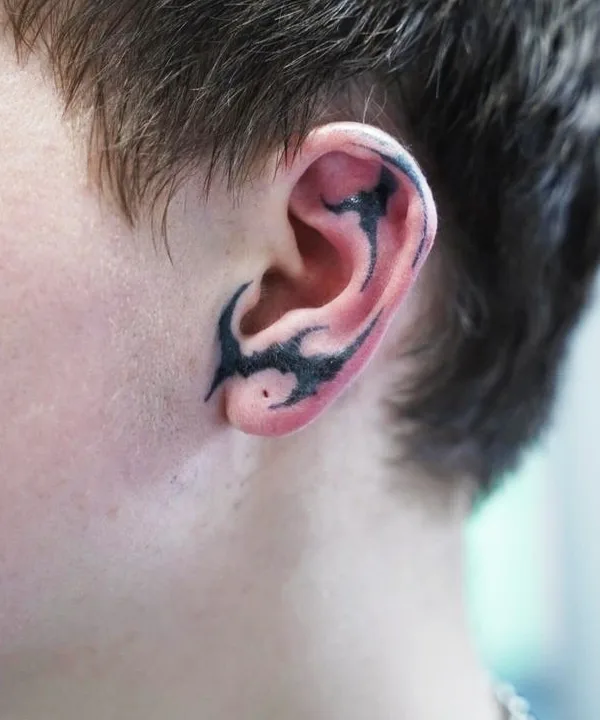 Abstract tattoo by Rever