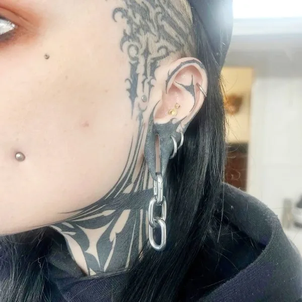 Abstract tattoo by Rever