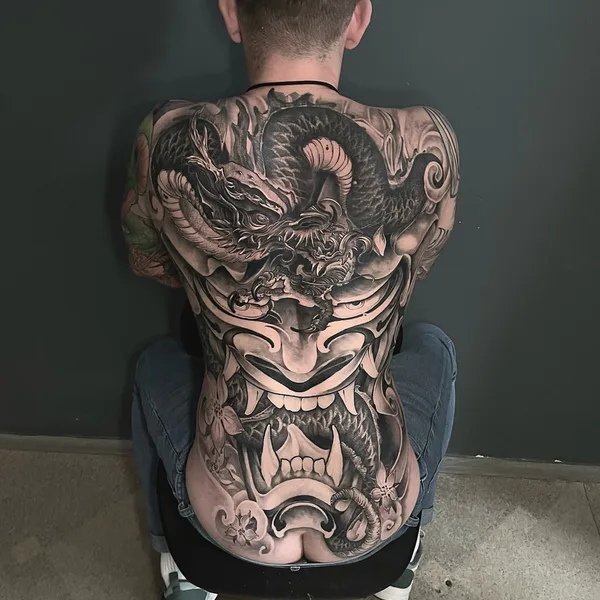 New School tattoo by Максим Марков in Пенза