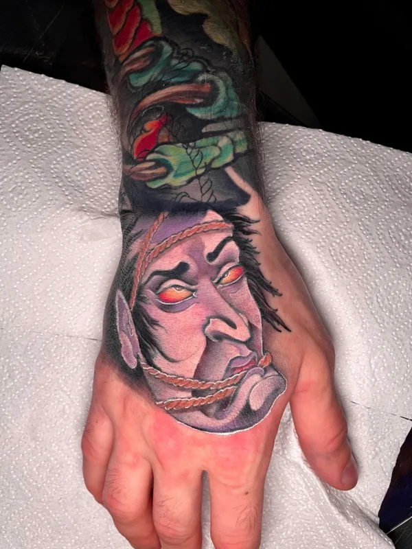 male color japanese tatouage sur wrist #81720 | Artiste tatoueur Максим Марков