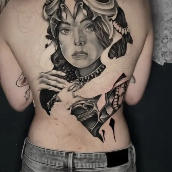 New School tattoo by Максим Марков in Пенза