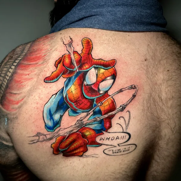 patch tattoo by Caio Bottura